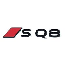 Original Audi Lettering SQ8 Sticker Emblem Logo Black/Red 4KE853740C5FQ picture