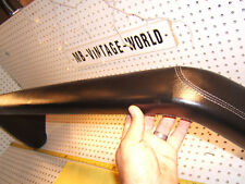 Mercedes 96-98 R129 SL600,AMG Overhead Safety BLACK LEATHER Roll OEM 1 Bar,Ty 2 picture
