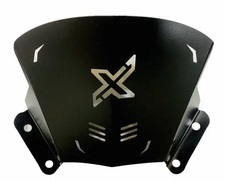 Hero Xpulse200 4V Wind Deflector Metal Visor Front Flyscreen Protector Universal picture