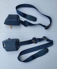 1976-1991 Chevy GMC K5 Blazer Jimmy Front Seatbelt Retractors Blue picture