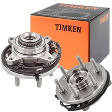 TIMKEN 4WD Pair Front Wheel Bearing and Hub for 2015 - 2017 Ford F-150 F150 6Lug picture