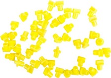 Firepower WPS Replacement Push In Vent Cap Hardware 50pk for Batteries HK1011 picture