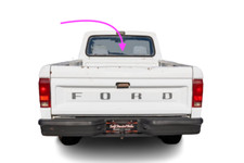 Fit: 1986-1992 Ford Ranger 2 Door Super CAB/ Pickup Stationary Back Window Glass picture