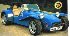 CATERHAM SUPER 7 SEVEN HPC SPEC SHEET/Brochure:1992,1993,1994,1995,....... picture
