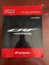 2022 HONDA CRF450RL FACTORY OFFROAD HANDBOOK picture