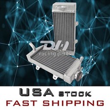 All Aluminum Hi-performance Racing Radiator Fits 2005-2006 Honda CRF450R 2-piece picture