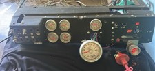 NASCAR LMSC Dirt Late Model Carbon Fiber Dash With Gauges And Tach picture