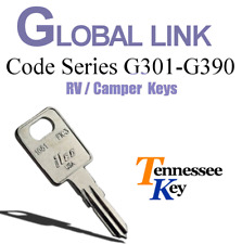 Global Link RV & Camper Lock keys / Select your key code  / Series G301 - G390 picture