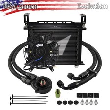30 Row 10AN Alumimum Oil Cooler with 3/4