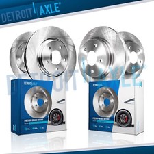 12.28'' Front and 11.10'' Rear Disc Brake Rotors Kit for Acura ILX Honda Accord picture