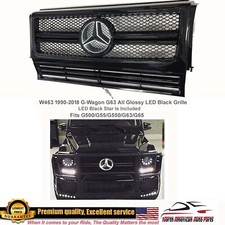 G-Class W463 G-Wagon All Black Grille G63 Illuminated Black LED G550 G500 picture