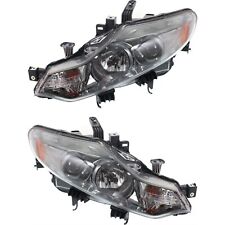 Headlight Set For 2009-2014 Nissan Murano Left and Right Side with Bulbs picture