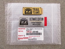FITS: 10 - 14 TOYOTA FJ CRUISER TRAIL TEAMS ULTIMATE EDITION BADGE SET OEM NEW picture