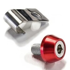 ZSPEC Throttle Cable Clip for '90-96 Nissan 300zx Z32, Polished Stainless Gloss picture