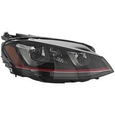 New 2015-2017 Volkswagen Golf GTI Headlight Right Passenger Side XENON picture