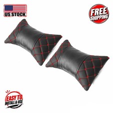 Universal Leather Neck Pillow (Red-Black) 1+1 SET 96322-KS1 picture