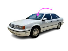 Fits 1986-1990 Mercury Sable/Ford Taurus 4D Station Wagon Front Windshield Glass picture
