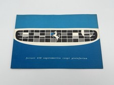 FERRARI 410 SUPERAMERICA COUPE PININFARINA | BROCHURE | PROSPEKT | FRENCH picture