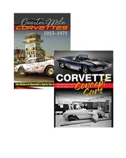 Quarter-Mile Corvettes Corvette Concept Cars 2 Book Set picture