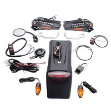Tusk Motorcycle Enduro Lighting Kit with Handguard Turn Signals and Taillight picture