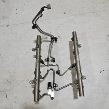 2007-2012 Audi S5 4.2L V8 Fuel Injector Rail Ramp SET w/ Lines & Distributor OEM picture