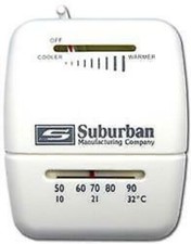 Suburban 161154 Wall Thermostat Heat Only White picture