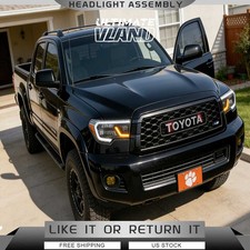 VLAND For Toyota 2007-2013 Tundra &2008-2021 Sequoia LED Headlights W/Sequential picture
