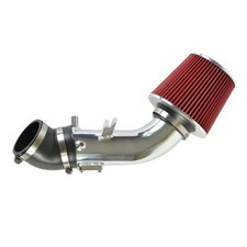 Short Ram Air Intake System + Red Filter for Honda 06-11 Civic Si Coupe 2-Door picture