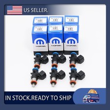 6 PCS New GENUINE MOPAR FUEL Injectors WRANGLER Challenger 3.6L 5184085AC picture