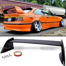Fits 91-99 BMW E36 3-Series ABS Glossy Black Trunk Wing Spoiler picture