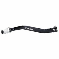 Tusk Folding Shift Lever Black/Silver Tip Fits:1996-2026  DR650SE-Dual Sport picture