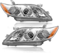 Headlight Headlamp Pair Driver Passenger  Assembly For 2007-2009 Toyota Camry picture