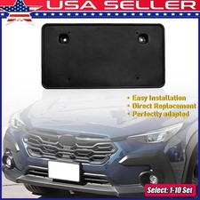 1-10x For Subaru Crosstrek 24-25 Front License Plate Holder Mounting Bracket picture
