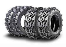 MCKINLEY UTV ATV Tires 27X9-12 & 27X10-12 6 Ply Full Set Super Mud Offroad X611 picture