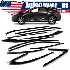 For 2023-2025 Lexus RX350 450h 500h 12X Car Window Strip Moulding Trims Black picture