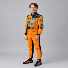 Personalized OSCAR Go Karting Racing Halloween F1  Costume,MCLAREN inspire picture