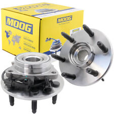 MOOG Front Wheel Bearings and Hubs 4WD for Chevy Silverado GMC Sierra Tahoe 1500 picture