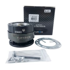 NEW NRG SRK-200BK Gen 2.0 Black Quick Release - Drift JDM Steering Hub picture