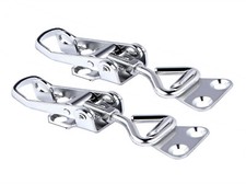 2X Stainless Steel Toggle Latch Clamp Adjustable Self-locking Buckle Latch Clamp picture