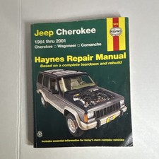 Jeep Cherokee Haynes Repair Manual 1984-2001 picture