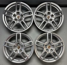 19” Porsche Cayenne Turbo III Rad Rim Set In Silver Color picture