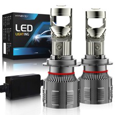2X H7 LED Projector Lens Headlight Bulbs Kit 200W 80000LM Retrofit For Low Beam picture