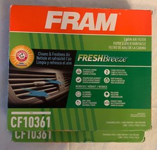 2x FRAM CF10361 Fresh Breeze Cabin AirFilter Chevy Pontiac Sat/ 23- 2011 Various picture