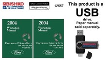 2004 Ford Truck Excursion, F-Super Duty, F250-F550 Factory Service Manual USB picture
