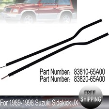 Weatherstrip Door Belt Outer LH+RH For 1989-98 Suzuki Sidekick Chevrolet Tracker picture