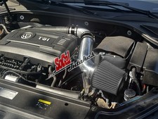 BLACK 2pc Air Intake kit and Filter for 2014-2016 VW Jetta GLI 2.0L L4 picture