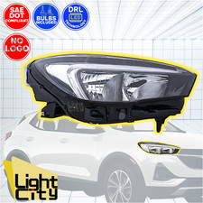 [Halogen] For 2020-2023 Buick Encore GX Passenger Side Headlight w/ LED DRL RH picture
