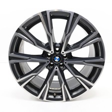 2020 - 2026 BMW X7 G07 M50I FRONT WHEEL RIM ALUMINUM 22X9.5J ET32 OEM 8074222 picture
