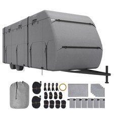 Uimoso Trailer Travel RV Cover 24-27 ft Class A Camper Cover Non-Woven Fabric picture