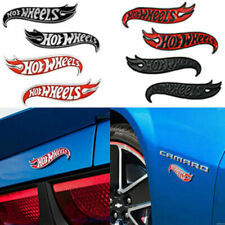 Pair OEM Hot Wheels Edition Deck Lid Emblems Badge 3D logo Hotwheels new picture